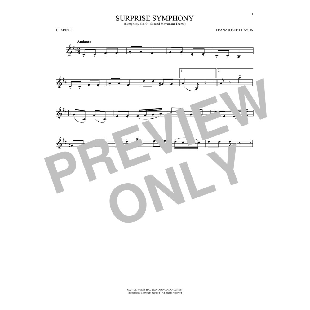 The Surprise Symphony
